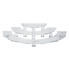 Acrylic Half-Circle Riser Set Acrylic Half-Circle Riser Set
